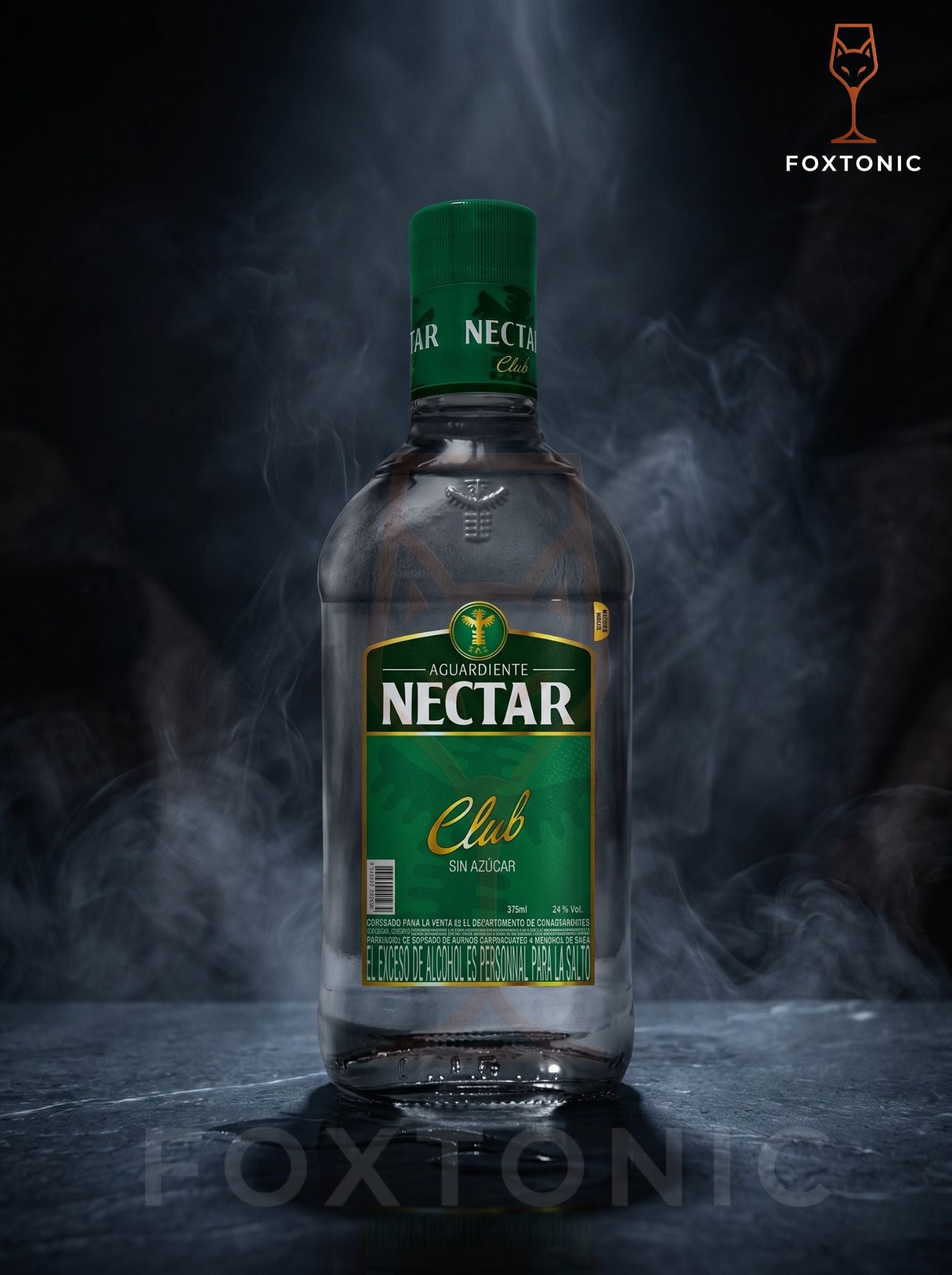 Aguardiente Néctar Club 375ml domicilio Bogotá — Foxtonic Licores