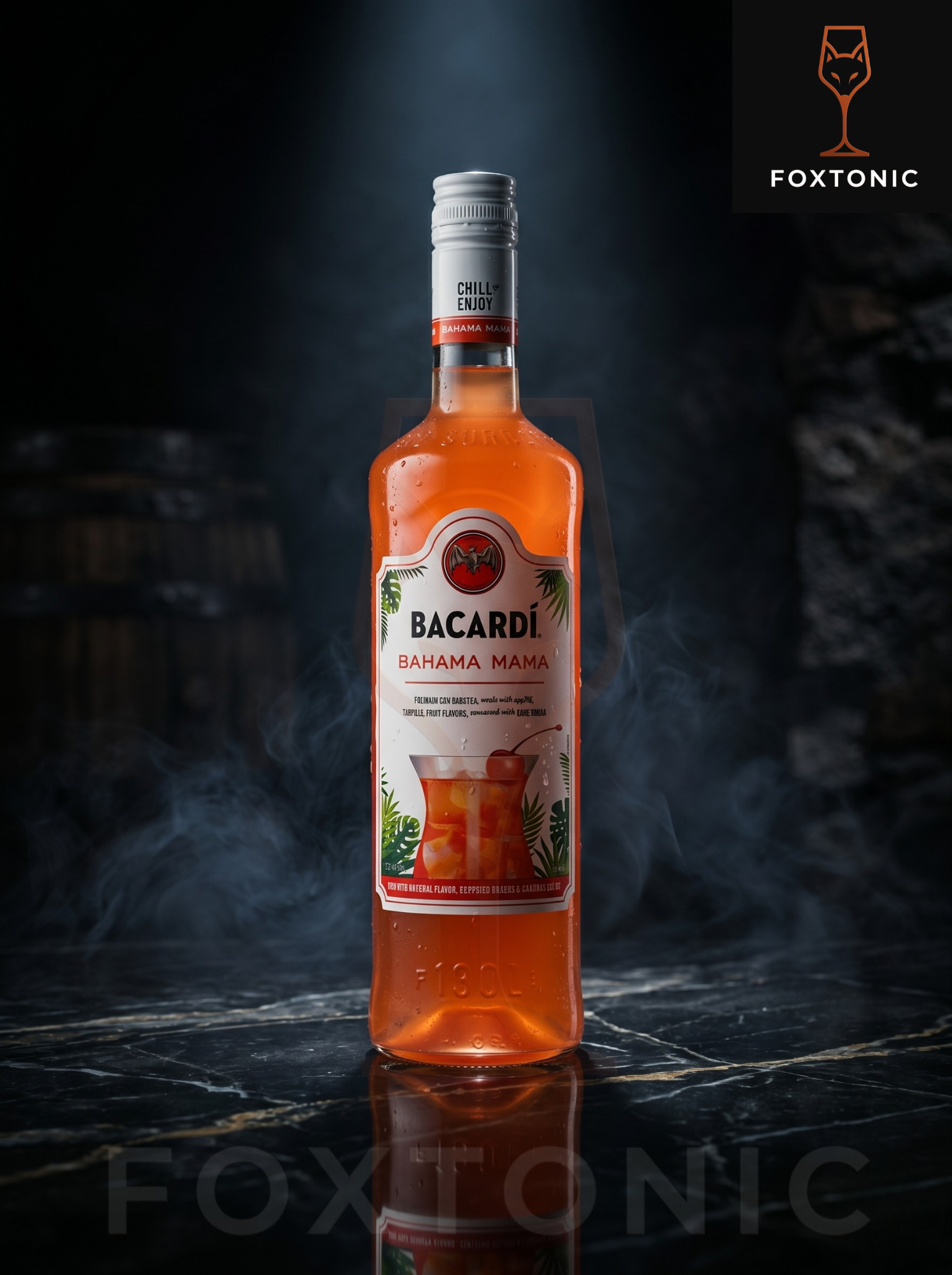 Ron Bacardí Bahama Mama 750ml domicilio Bogotá — Foxtonic Licores