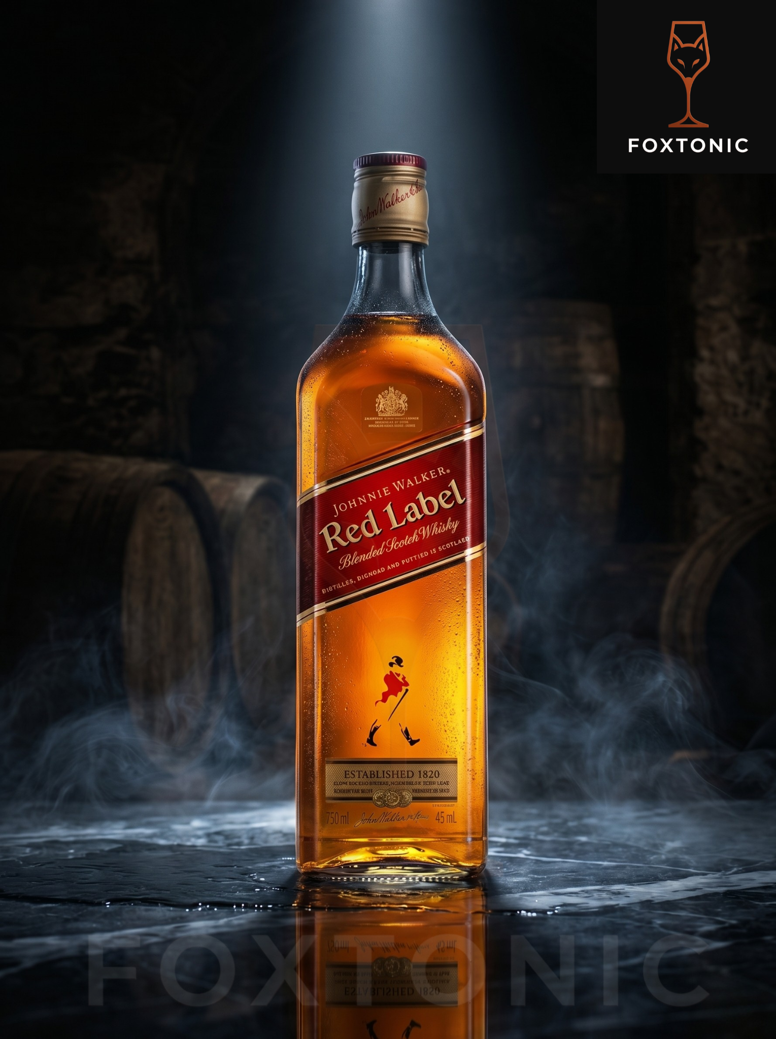 Whisky Johnnie Walker Sello Rojo 700ml domicilio Bogotá — Foxtonic Licores